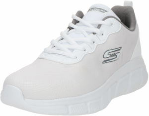 SKECHERS Nízke tenisky  kamenná / biela