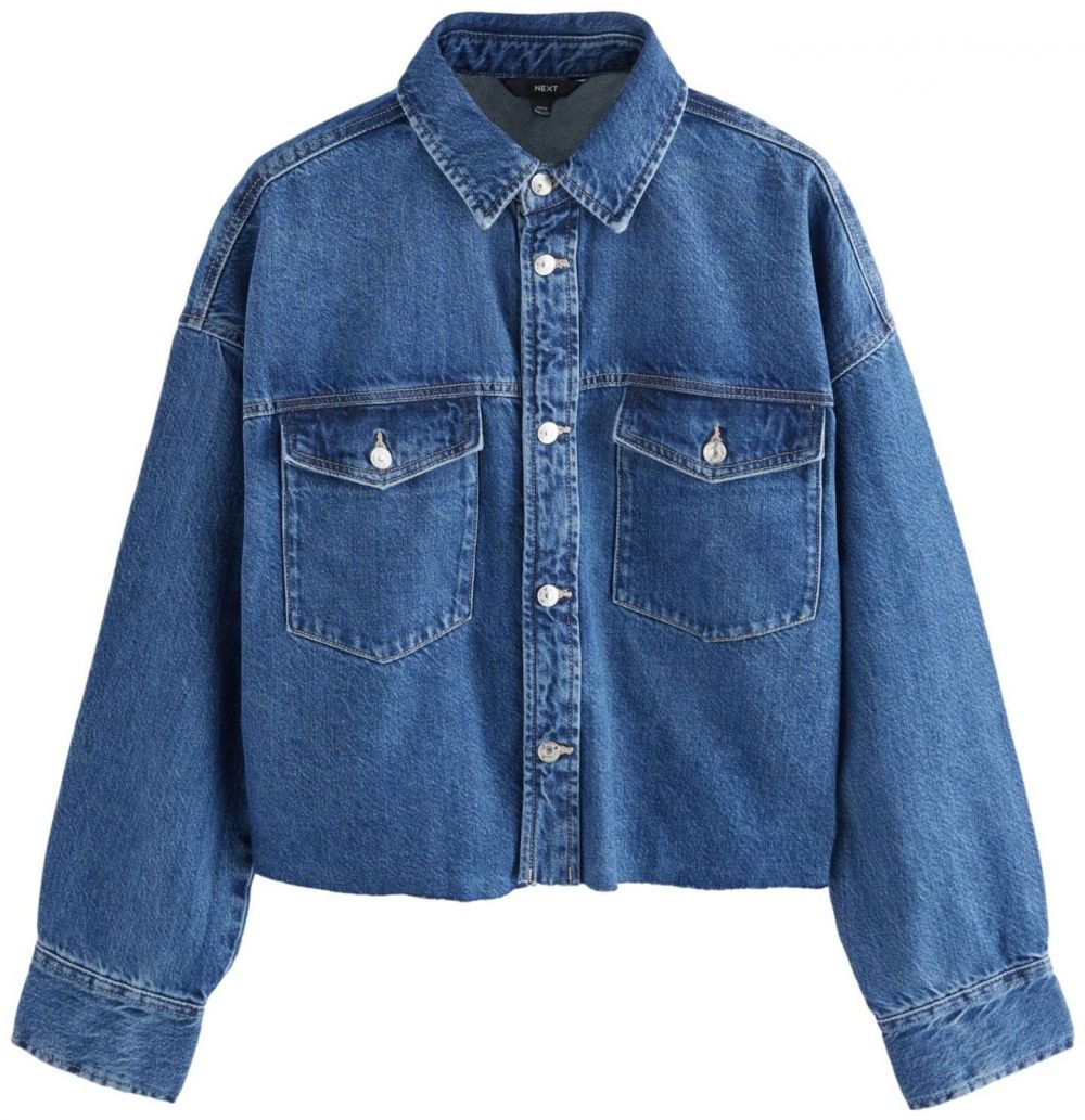 Next Prechodná bunda  modrá denim