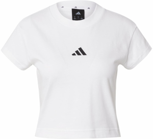 ADIDAS SPORTSWEAR Funkčné tričko  čierna / biela