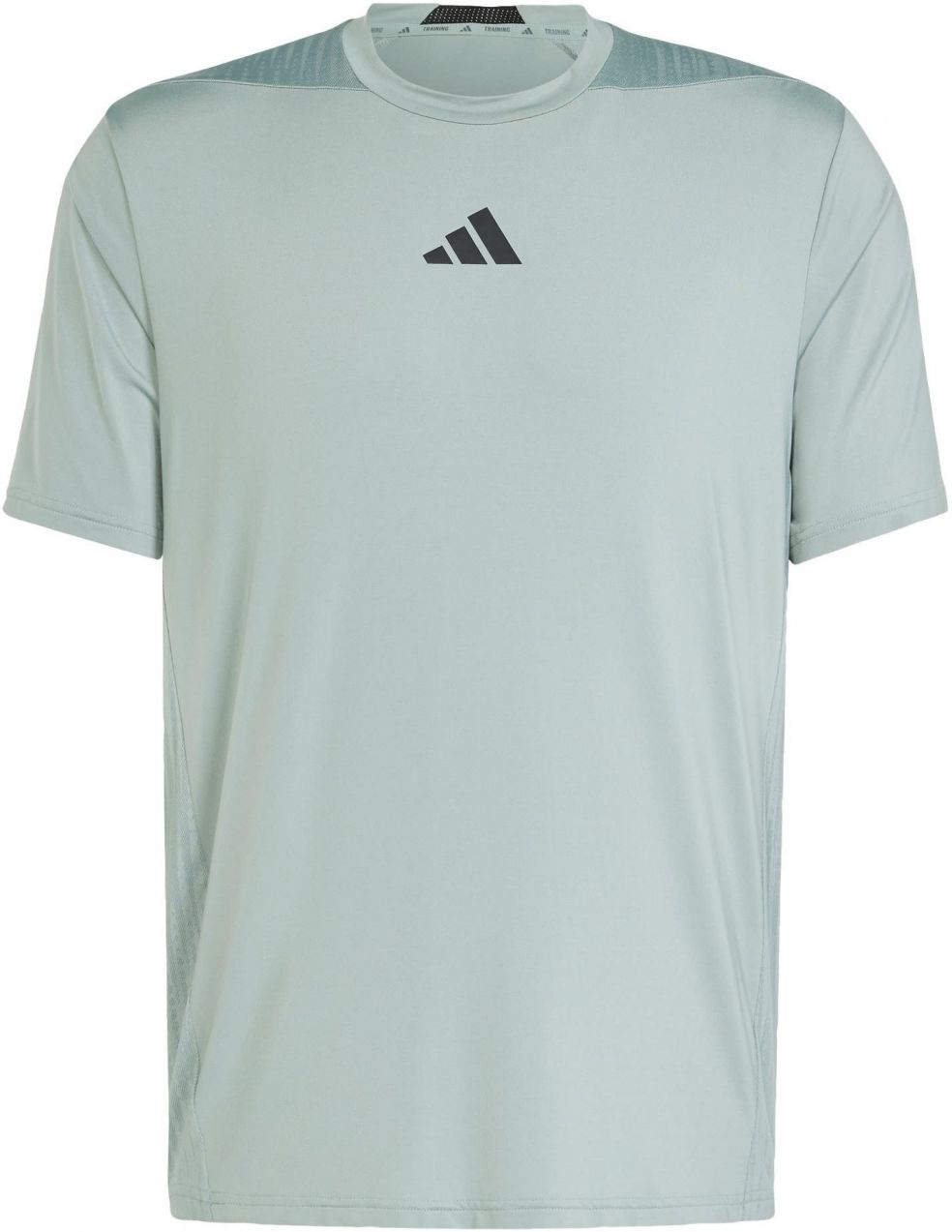 ADIDAS PERFORMANCE Funkčné tričko 'Designed-For-Training Intensity'  mätová / čierna