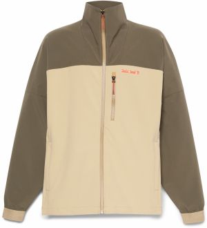 TIMBERLAND Prechodná bunda  béžová / tmavozelená