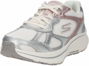 SKECHERS Bežecká obuv 'GO RUN CONSISTENT 2.0'  sivá / strieborná / šedobiela
