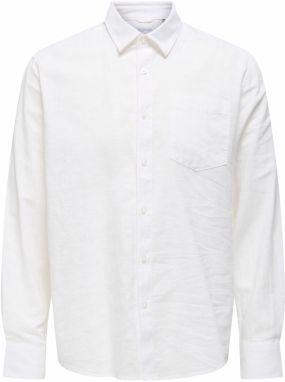 Only & Sons Košeľa 'ONSCAiden'  biela