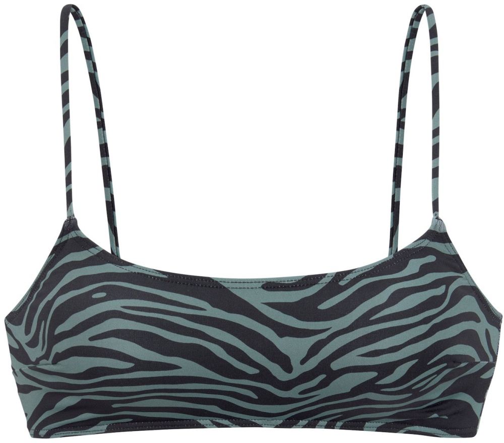 VENICE BEACH Bikinový top  smaragdová / čierna