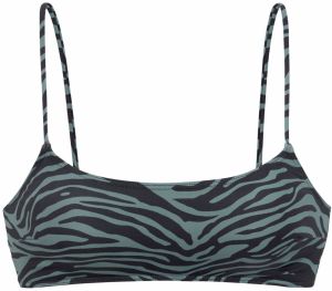 VENICE BEACH Bikinový top  smaragdová / čierna