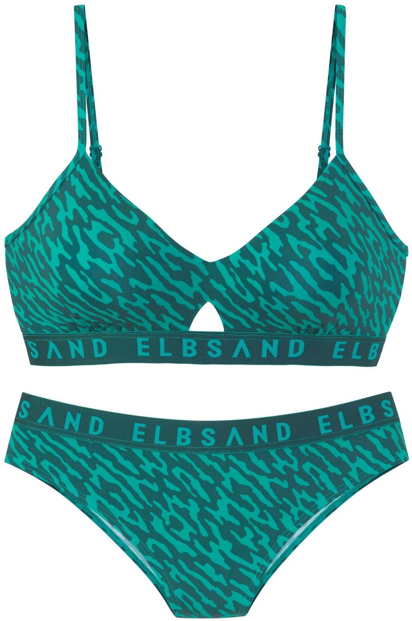 Elbsand Bikiny  tyrkysová / jedľová