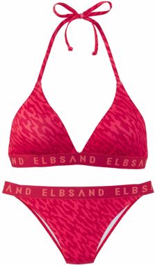 Elbsand Bikiny  homárová / tmavoružová