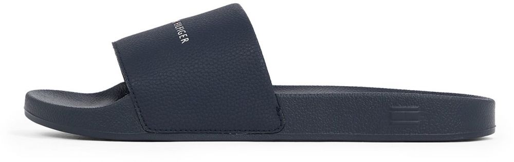 TOMMY HILFIGER Šľapky  námornícka modrá / červená / biela