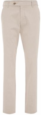 WE Fashion Chino nohavice  farba ťavej srsti / biela