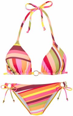 BRUNO BANANI Bikiny  citrónová žltá / oranžová / koralová / ružová