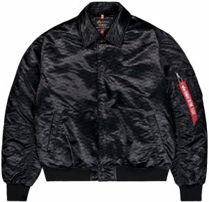 ALPHA INDUSTRIES Prechodná bunda  antracitová / čierna