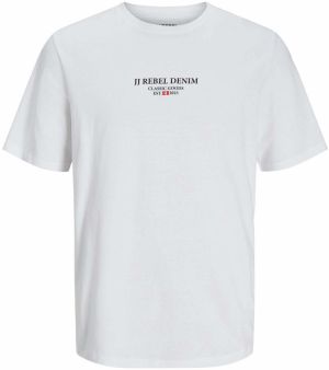 JJ Rebel Tričko  čierna / šedobiela