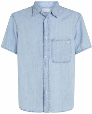 Calvin Klein Jeans Košeľa  modrá denim