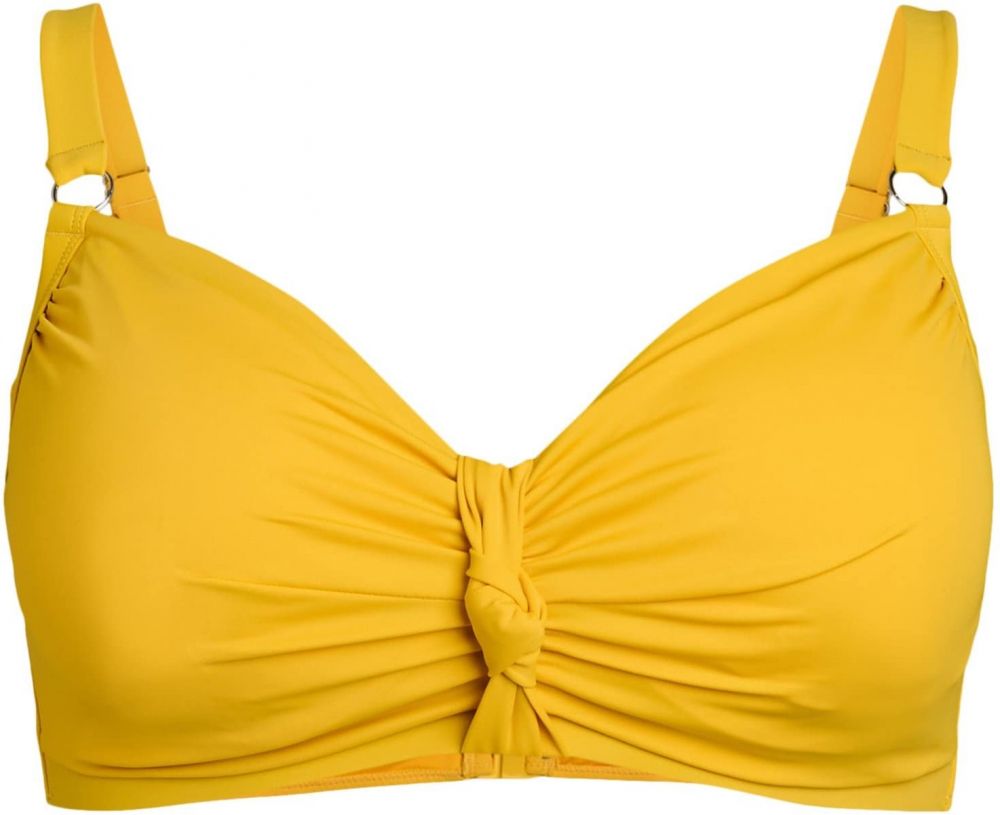 Swim by Zizzi Bikinový top 'Serina'  zlatá žltá
