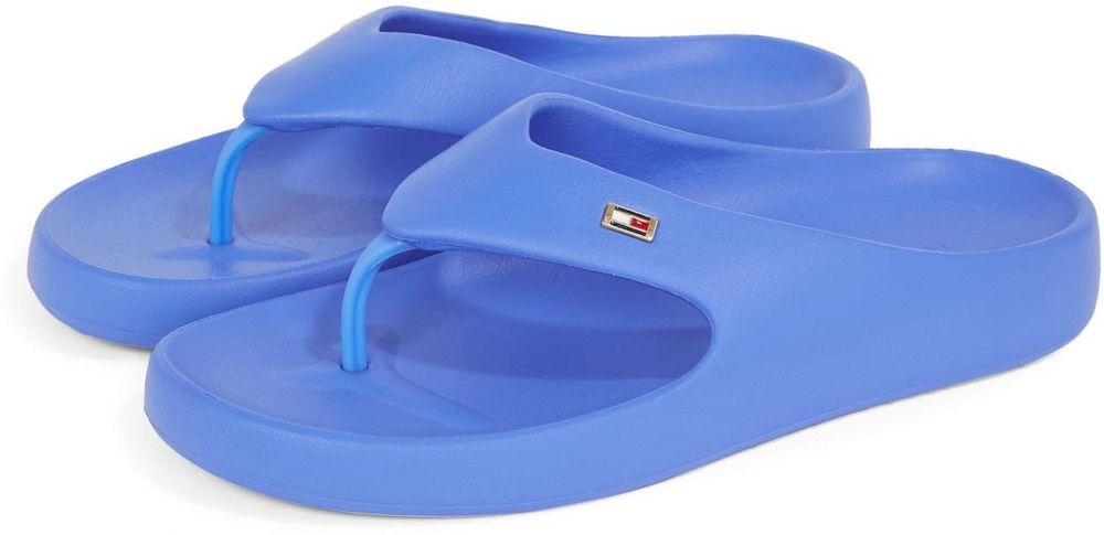 TOMMY HILFIGER Žabky  modrá