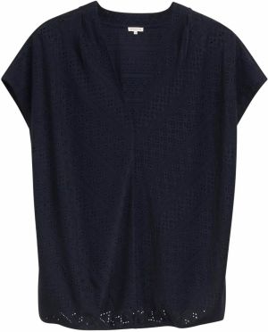 Tom Tailor Women + Blúzka  tmavomodrá