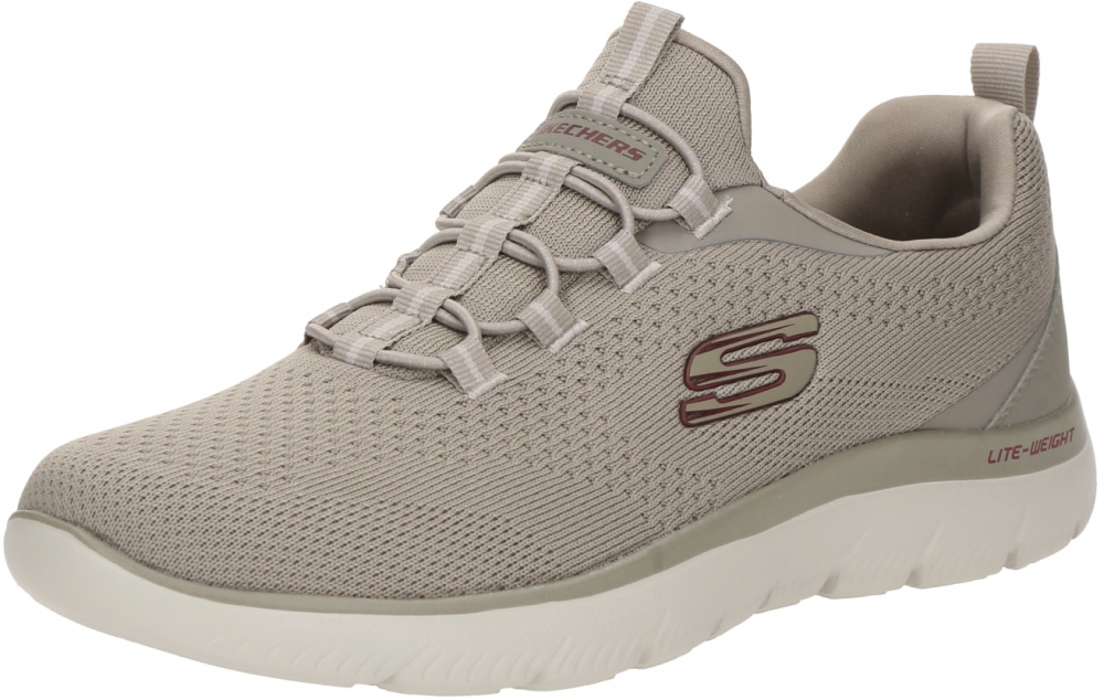 SKECHERS Slip-on obuv 'SUMMITS - TALLO'  sivobéžová