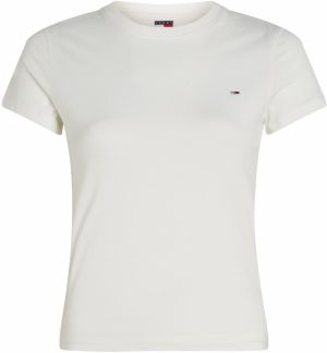 Tommy Jeans Tričko  biela