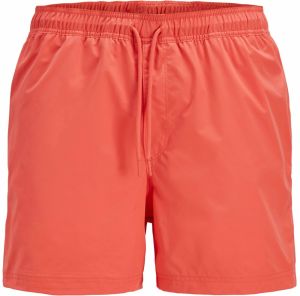 JACK & JONES Plavecké šortky 'JPSTMAUI'  koralová / biela