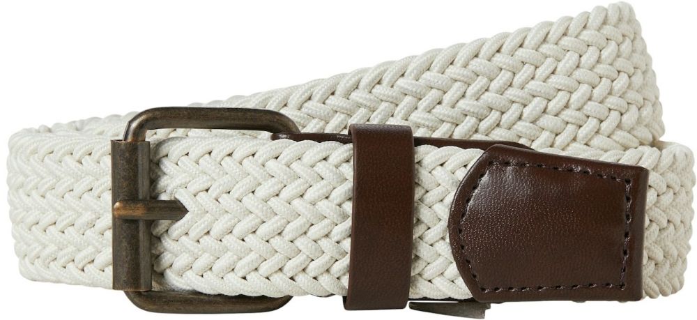 JACK & JONES Opasky 'JACTERAN'  krémová / tmavohnedá