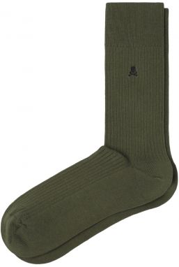 Scalpers Ponožky  zelená / kaki