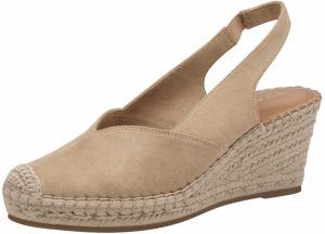 Tamaris Espadrilky  kapučíno