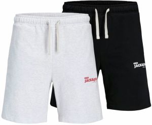 JACK & JONES Nohavice 'JPSTGORDON'  olivová / biela ako vlna