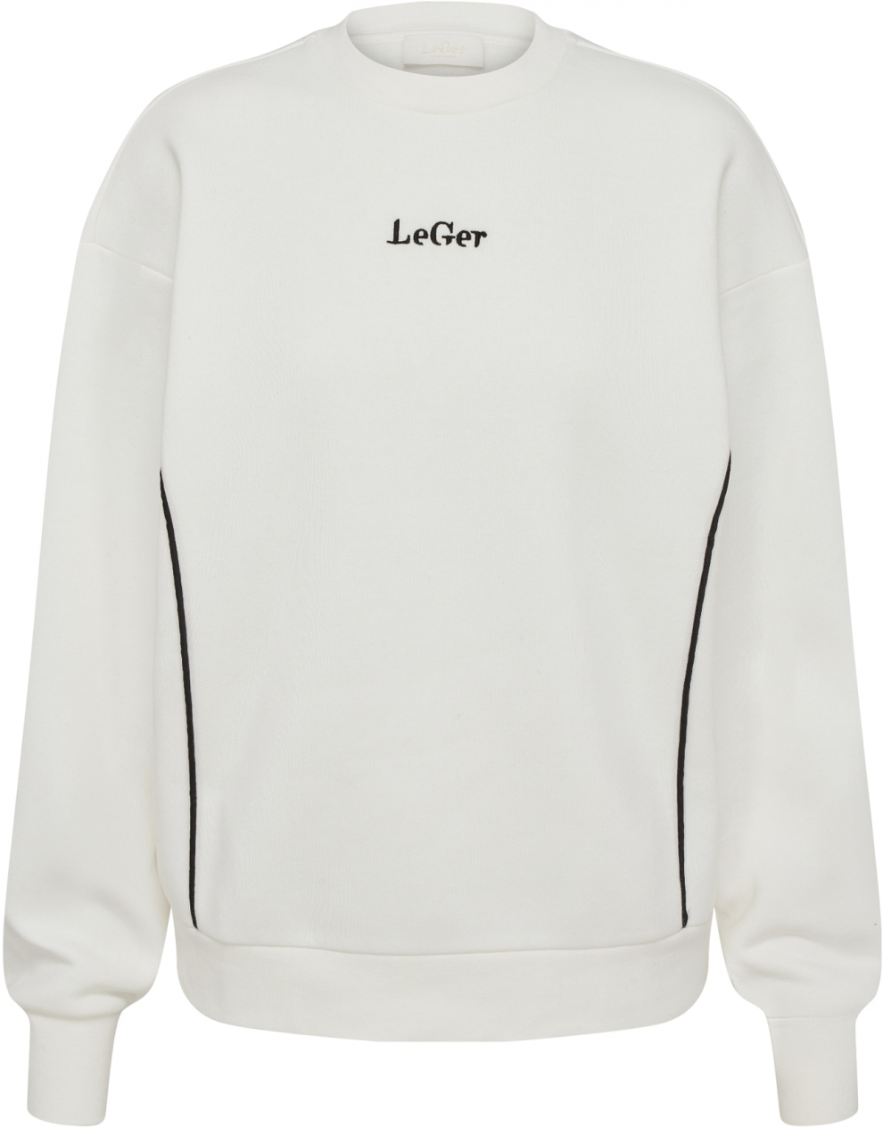 LeGer by Lena Gercke Mikina 'Jannia'  čierna / biela