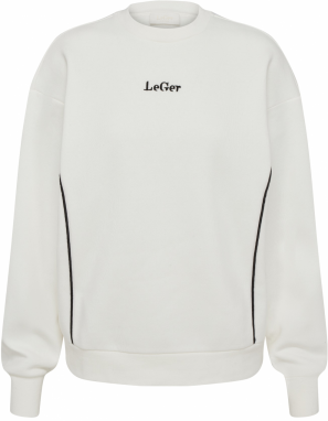 LeGer by Lena Gercke Mikina 'Jannia'  čierna / biela
