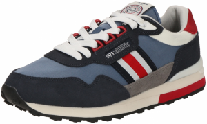 Pepe Jeans Nízke tenisky  námornícka modrá / červená / biela