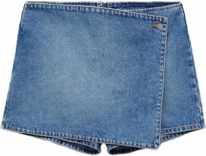 MANGO Džínsy  modrá denim