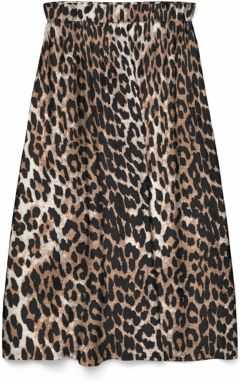 VERO MODA Sukňa 'JOSIE'  krémová / hnedá / čierna