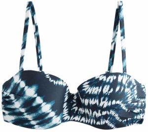Next Bikinový top  námornícka modrá / dymovo modrá / biela