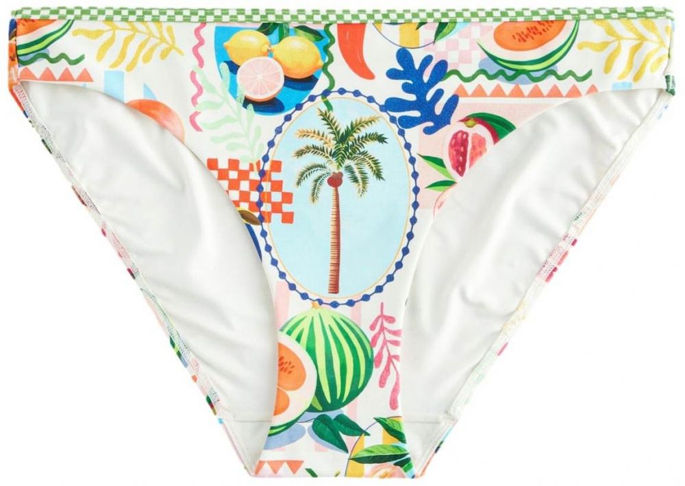 Next Bikinové nohavičky  modrá / zelená / oranžová / biela
