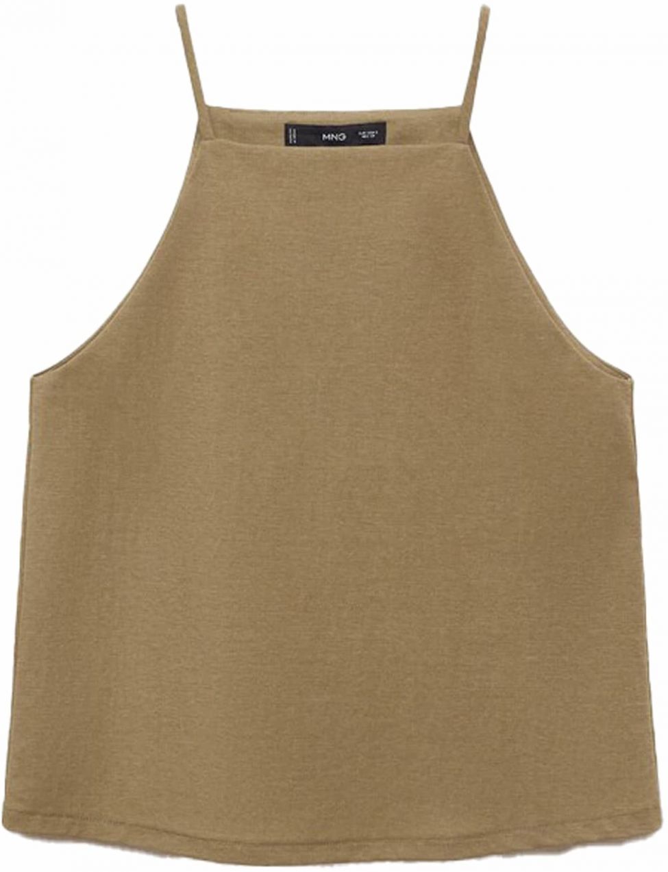 MANGO Top 'CATLEEN'  kaki