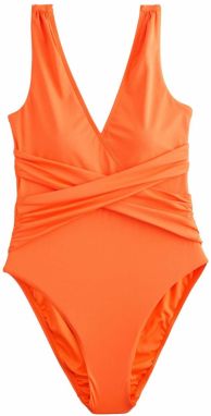 Next Jednodielne plavky  oranžová