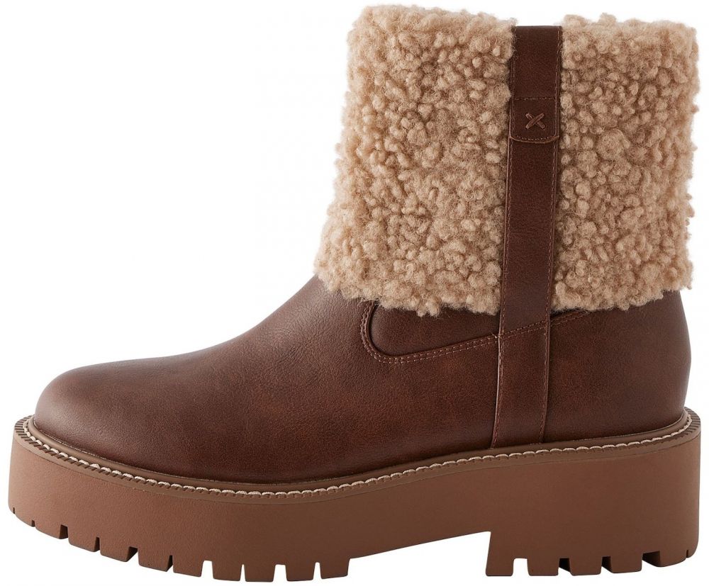 Next Členkové čižmy 'Forever Comfort'  hnedá / svetlohnedá