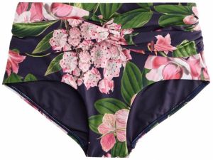 Next Bikinové nohavičky 'Kew'  námornícka modrá / zelená / ružová