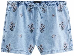 Next Džínsy  modrá denim / tmavozelená / tmavočervená / biela