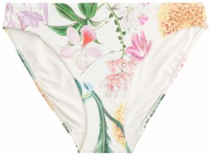 Next Bikinové nohavičky 'Kew'  horčicová / tmavozelená / levanduľová / biela