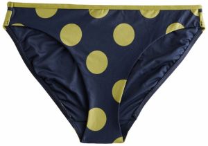 Next Bikinové nohavičky 'hohes Bein'  tmavomodrá / svetlozelená