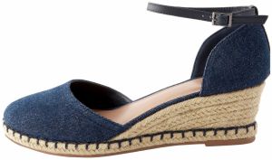 Next Sandále  modrá denim
