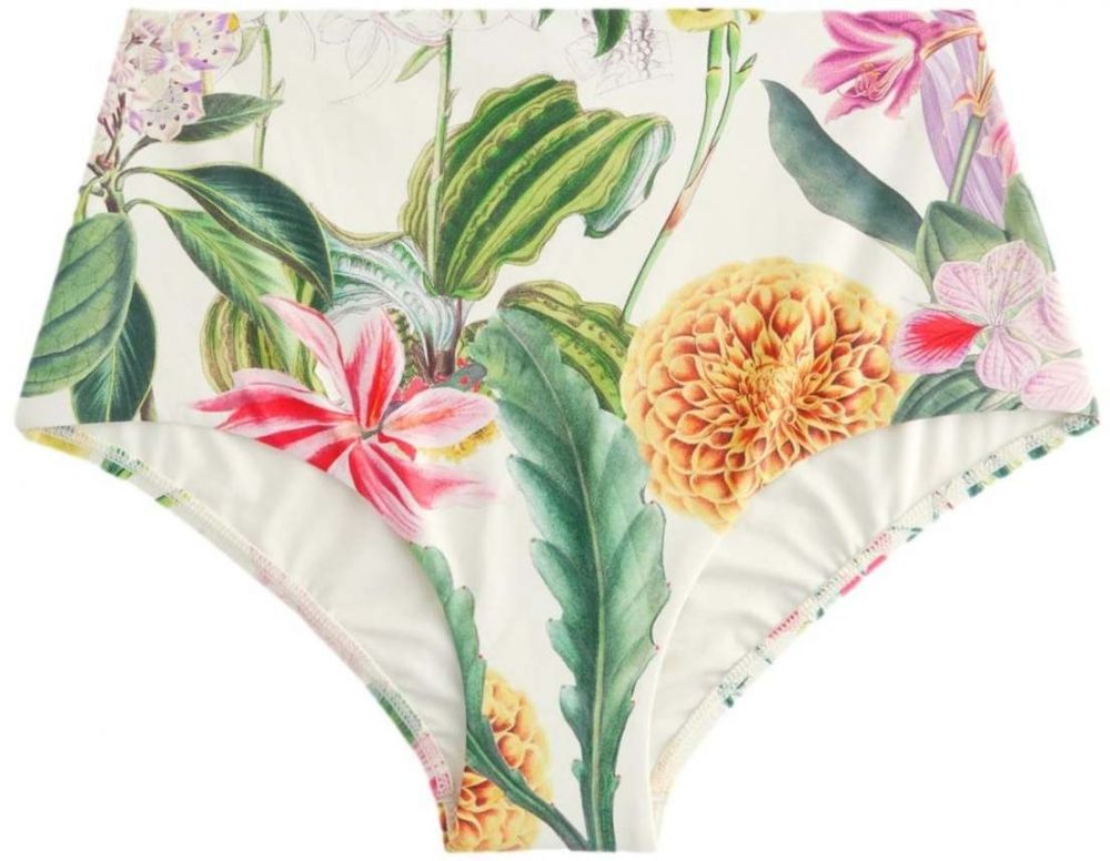 Next Bikinové nohavičky  krémová / zelená / pastelovo fialová / svetloružová