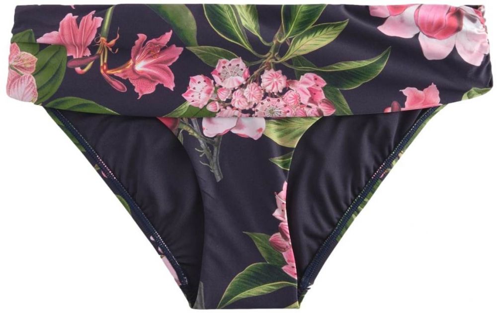 Next Bikinové nohavičky 'Kew'  námornícka modrá / zelená / ružová / ružová