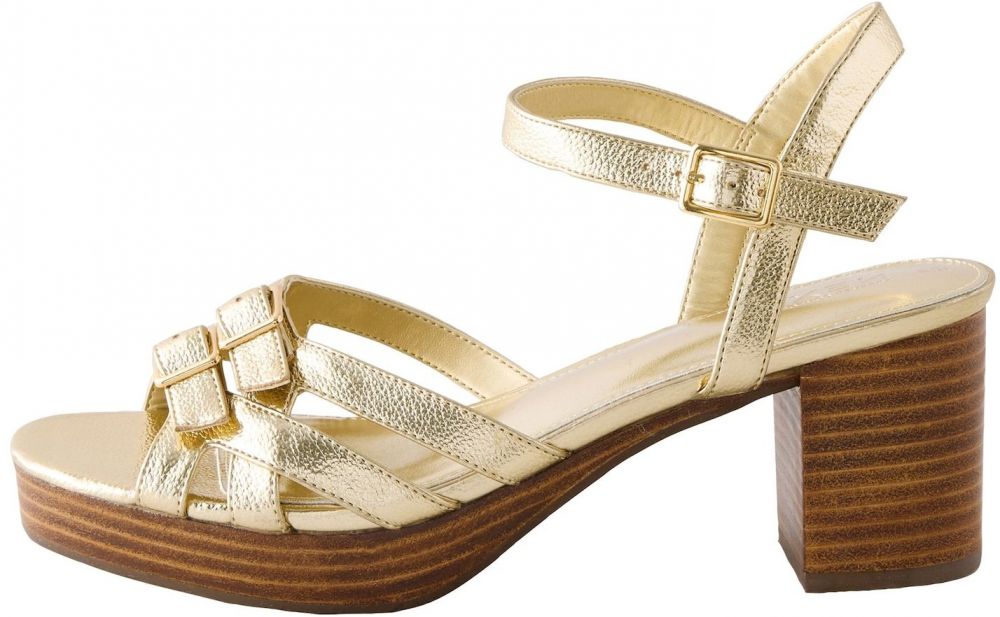 Next Remienkové sandále 'Forever Comfort®'  zlatá