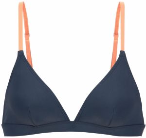 LASCANA ACTIVE Bikinový top  tmavomodrá / marhuľová