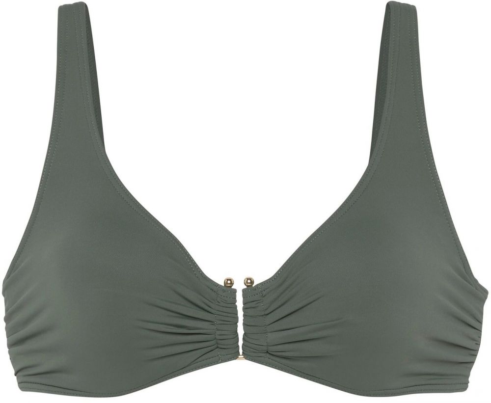 LASCANA Bikinový top  olivová