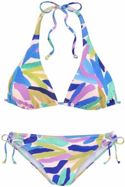 s.Oliver Bikiny  modrá / žltá / ružová / biela