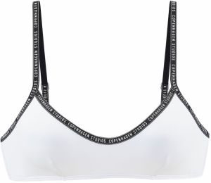 Copenhagen Studios Bikinový top  čierna / biela