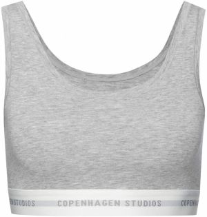 Copenhagen Studios Podprsenka  sivá / biela